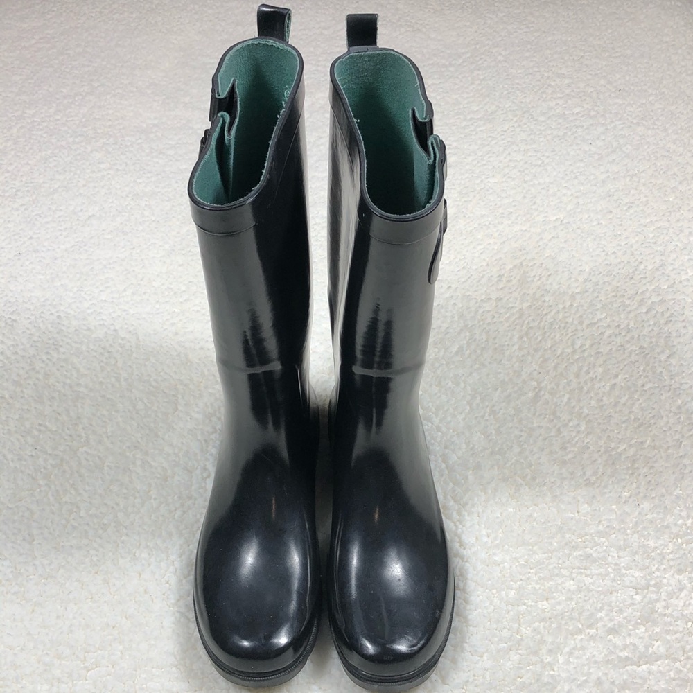 Black Clarks Rainboots